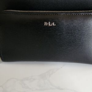 Authentic Womens Ralph Lauren Black Wallet